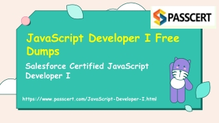 2022 Free Salesforce JavaScript Developer I Real Dumps