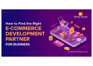 How to Find the Right E-Commerce Development Partner for Business-converted