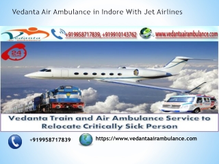 Best Air Ambulance in India | Vedanta Air Ambulance in India