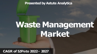 Waste Management Market Trends 2022 | Growth, Share, Size, Demand, and Future
