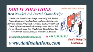 Readymade Nakuri Clone System - DOD IT SOLUTIONS