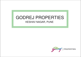 Godrej Properties Keshav Nagar, Pune E Brochure