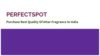 10 Best Attar Perfume In India