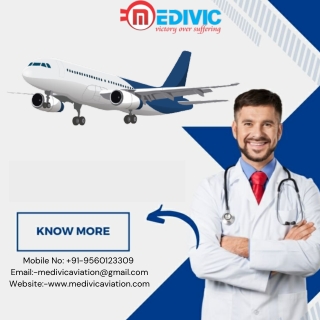 Book Air Ambulance Services in Dimapur form Medivic Shift Stress-free