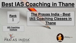 Best IAS Coaching in Thane