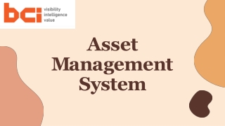 Asset Management System