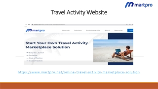 Travel Activity Website