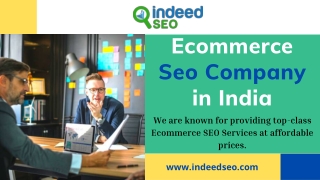 Best Ecommerce Seo Company in India - IndeedSEO