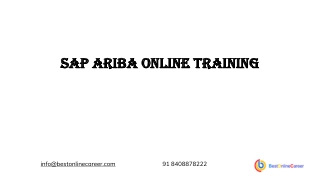 Learn SAP Ariba | SAP Ariba online course | Ariba training online | Ariba server