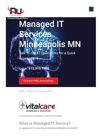 Get Managed IT Services In Minneapolis