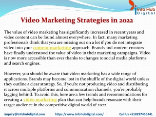 Video Marketing Strategies in 2022PDF