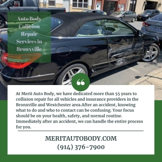 Auto Body Collision Repair Services in Bronxville