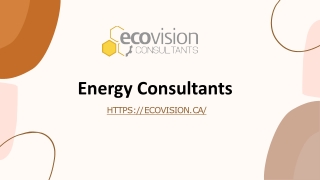 Energy Consultants - Ecovision.ca