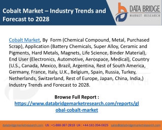 Cobalt Market