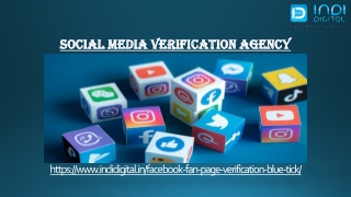 We are the best social media verification agency