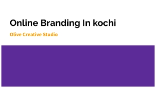 Online Branding In kochi