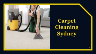 Carpet Cleaning Sydney