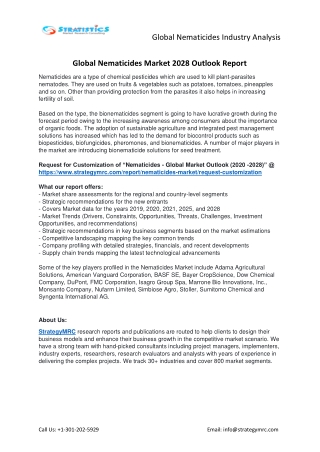 Nematicides Market Forecasts to 2028