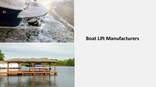 Finding Suitable Boat Lifts for Your Purposes