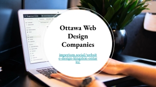 Ottawa Web Design Companies