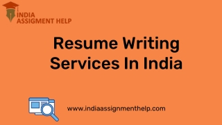 Best Resume Writing Services in India by Our Experts