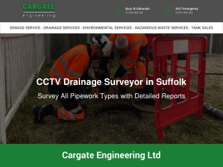 CCTV Drainage Surveyor in Suffolk