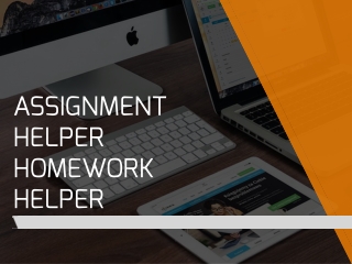 Assignment helper | homework helper