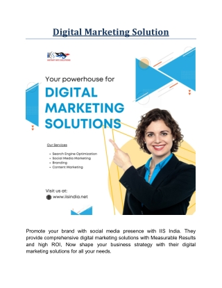 Digital Marketing Solution