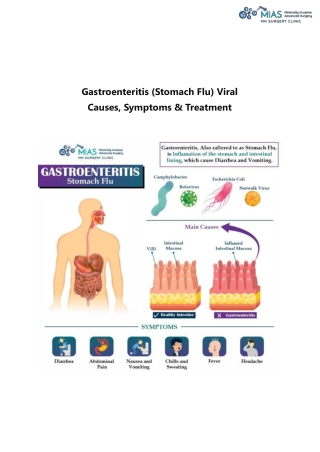 Gastroenteritis (Stomach Flu) Viral Causes, Symptoms & Treatment