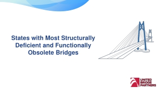 States with Most Structurally Deficient and Functionally Obsolete Bridges