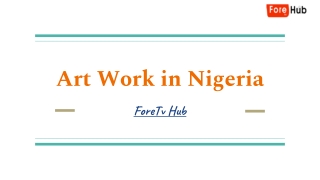 Art Work in Nigeria