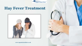 Hay Fever Treatment