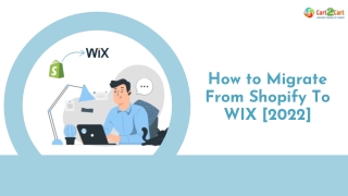How to Migrate from Shopify to WIX. 2022 All In On Guide