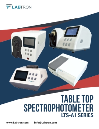 Tabletop-spectrophotometer