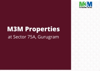 M3M Sector 75 Gurugram | The Luxury of Remaining Calm and Relaxed