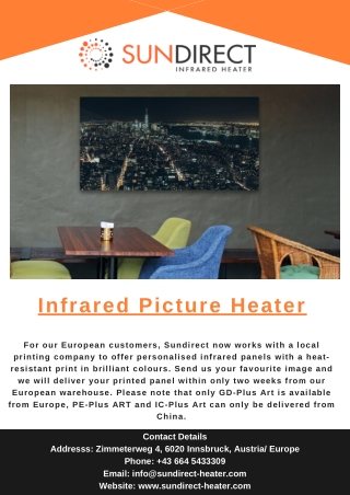 Infrared Picture Heater