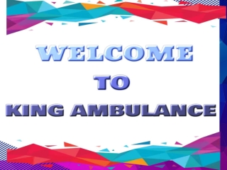 Reliable Ambulance Service in Punia and Buxar by King Ambulance