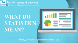 What do statistics mean