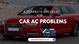 A Complete Checklist for Audi Car Servicing