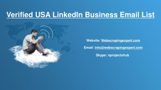 Verified USA LinkedIn Business Email List