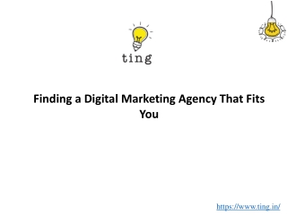 Finding a Digital Marketing Agency That Fits You