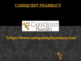 Bio-Identical Hormones Replacement Therapy, carequestpharmacy.com