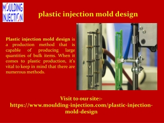 injection molding solutions