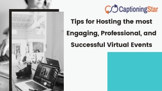 Tips for Hosting the most Engaging, Professional, and Successful Virtual Events