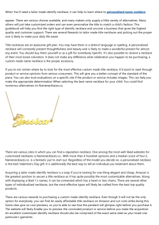 10 Celebrities Who Should Consider a Career in custom made necklace