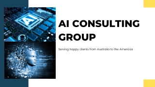 Artificial intelligence – Consultants service