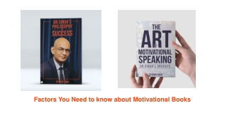 Factors You Need to know about Motivational Books