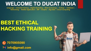 Best Ethical Hacking Training Course
