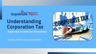 Canadian Corporate Tax Services in Canada – Expatriate Tax