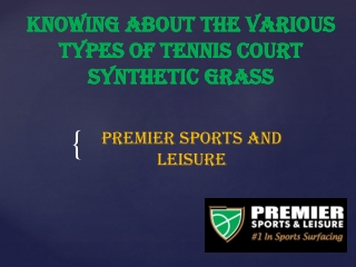 Tennis Court Synthetic Grass - Premier Sports And Leisure